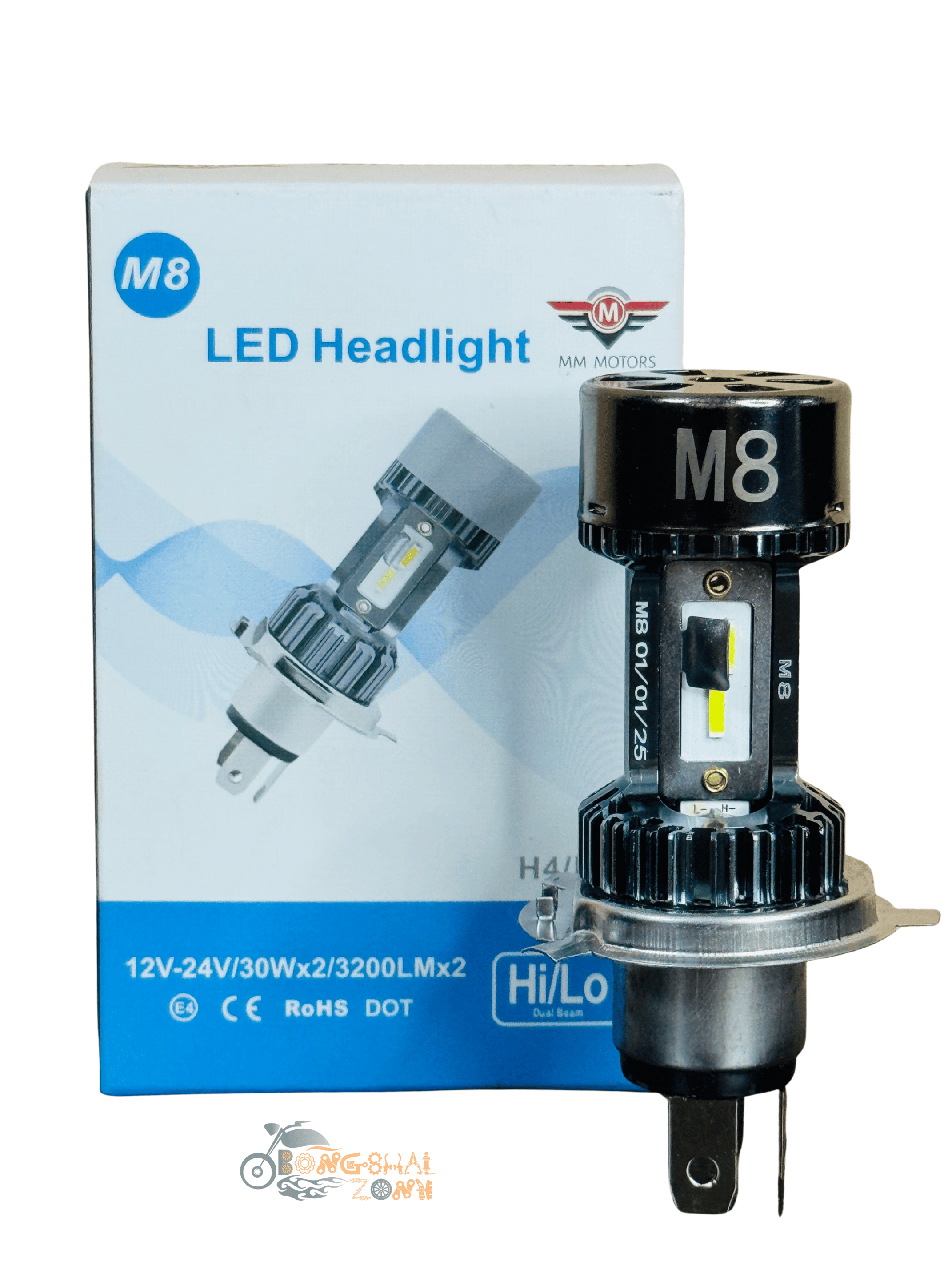 M8 LED Headlight Bulb (MM)