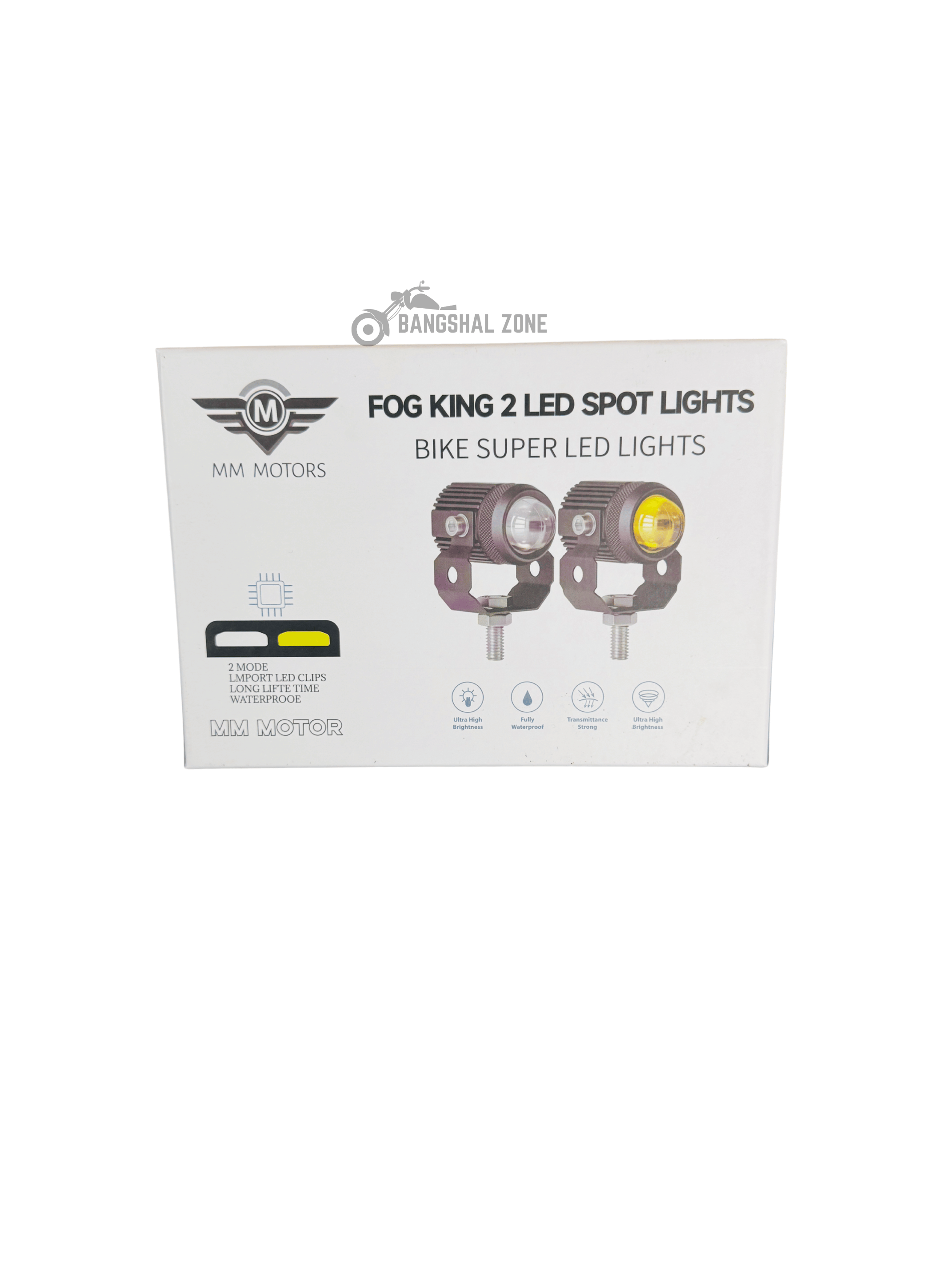 Fog King 2 Mini LED Fog Light – Super Bright & Waterproof